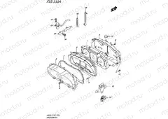330A - SPEEDOMETER (AN650L5 E19)