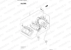 330A - SPEEDOMETER (LT-A500XM0 P24)