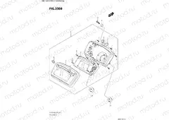 330B - SPEEDOMETER (LT-A500XPM0 P24)