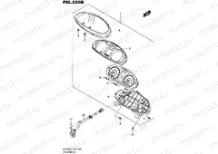330B - SPEEDOMETER (UH125AL7 P19)