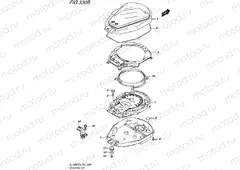 330B - SPEEDOMETER (VL1500BTL6 E19)