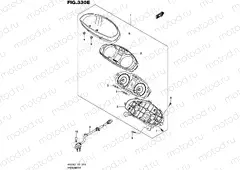 330E - SPEEDOMETER (UH200AL5 P04)