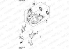 333A - HEADLAMP (W/REFLECTOR)