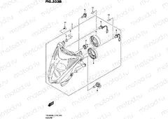 333B - HEADLAMP (GSX1300RAL7 E19)