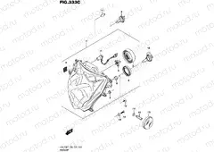 333C - HEADLAMP (GSX-R750L5 E33)