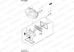 339B - REAR COMBINATION LAMP (WITHOUT REFLECTOR)