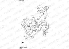 33A - FRAME (MODEL K1/K2/K3)
