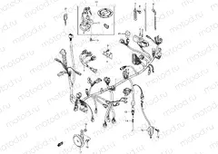 33A - WIRING HARNESS (SV1000/U1/U2)
