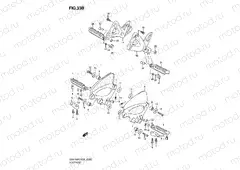 33B - FOOTREST (MODEL K1/K2/K3)