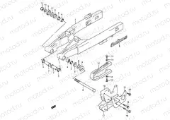 33B - REAR SWINGING ARM (MODEL L)