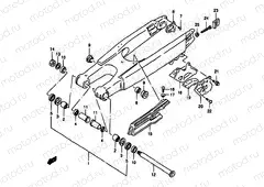 33B - REAR SWINGING ARM (MODEL W)