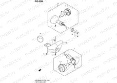 33B - TURNSIGNAL LAMP (VZR1800ZK7/ZK9)