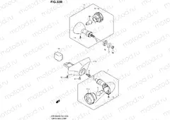 33B - TURNSIGNAL LAMP (VZR1800ZK7/ZU2K7/ZK9/ZUFK9)