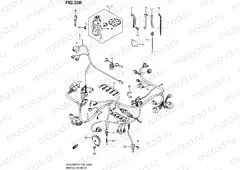 33B - WIRING HARNESS (MODEL K3)