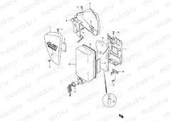 33C - FRAME COVER (MODEL K2/K3)