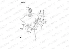 33C - FUEL TANK (MODEL N/P/R)