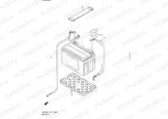 34 - BATTERY (GSF650L1 E21)