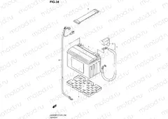 34 - BATTERY (GSX650FUL2 E21)
