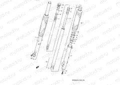 34 - FRONT FORK (MODEL N/P)