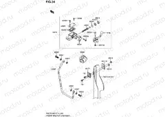 34 - FRONT MASTER CYLINDER