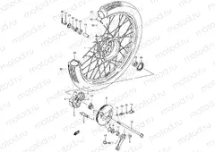34 - FRONT WHEEL