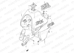34 - FUEL TANK (MODEL R/S/T)