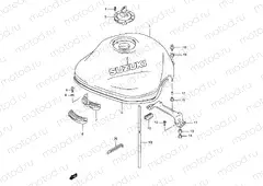 34 - FUEL TANK (MODEL T/V)