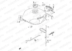 34 - FUEL TANK (MODEL V/W)