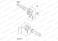 34 - HANDLE SWITCH (MODEL K7/K8/K9)