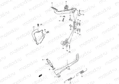 34 - PROP STAND - REAR BRAKE