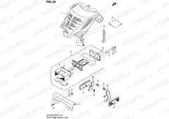 34 - REAR COMBINATION LAMP (VZR1800/K6/K7/U2K7)