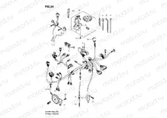 34 - WIRING HARNESS (DL650K7/U3K7)
