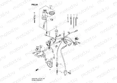 34 - WIRING HARNESS (GS500FH P03, P28, P33, P95)