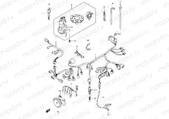 34 - WIRING HARNESS (GSF600SY/SUY/SK1/SK2/SUK1/SUK2)