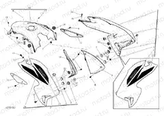 34A - FAIRING (2) » PLASTICS