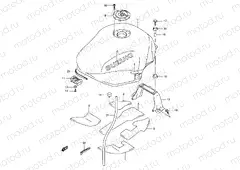 34A - FUEL TANK (MODEL Y/K1)