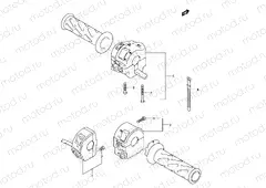 34A - HANDLE SWITCH (MODEL K3/K4)