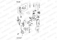 34A - WIRING HARNESS (GSF650SAK5/SAK6/SUAK5/SUAK6)