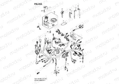 34A - WIRING HARNESS (GSX1300RK8/RK9 P37)