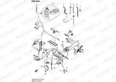 34A - WIRING HARNESS (MODEL K2)
