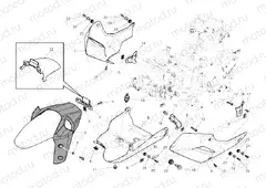 34B - FAIRING » PLASTICS
