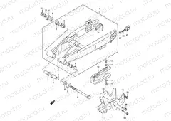 34B - REAR SWINGING ARM (MODEL K4)