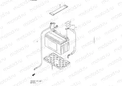 35 - BATTERY (GSF650UL1 E21)