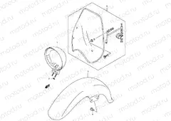 35 - FRONT FENDER