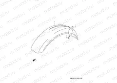 35 - FRONT FENDER