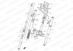 35 - FRONT FORK (E07)