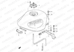 35 - FUEL TANK (MODEL S/T)