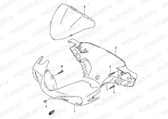 35 - HANDLE COVER (MODEL AY50WR K1/K2)