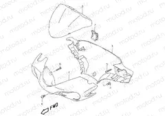 35 - HANDLE COVER (MODEL V/W AND MODEL AY50 X)