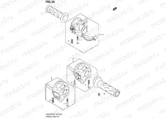 35 - HANDLE SWITCH (MODEL Y/K1/K2)